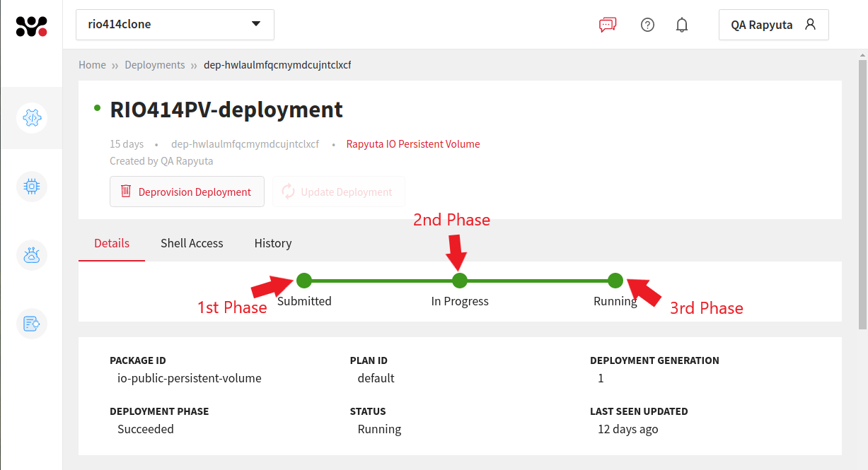 Deployment