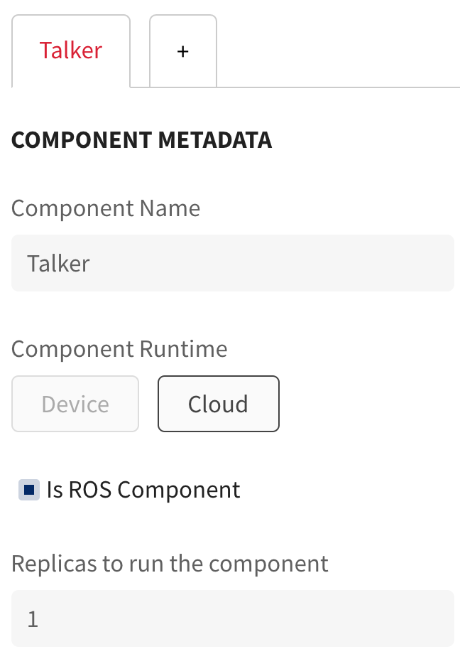 Component metadata